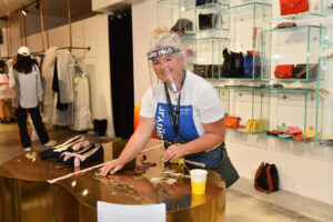 behind the scenes preparing for NYFW in New York, 2020