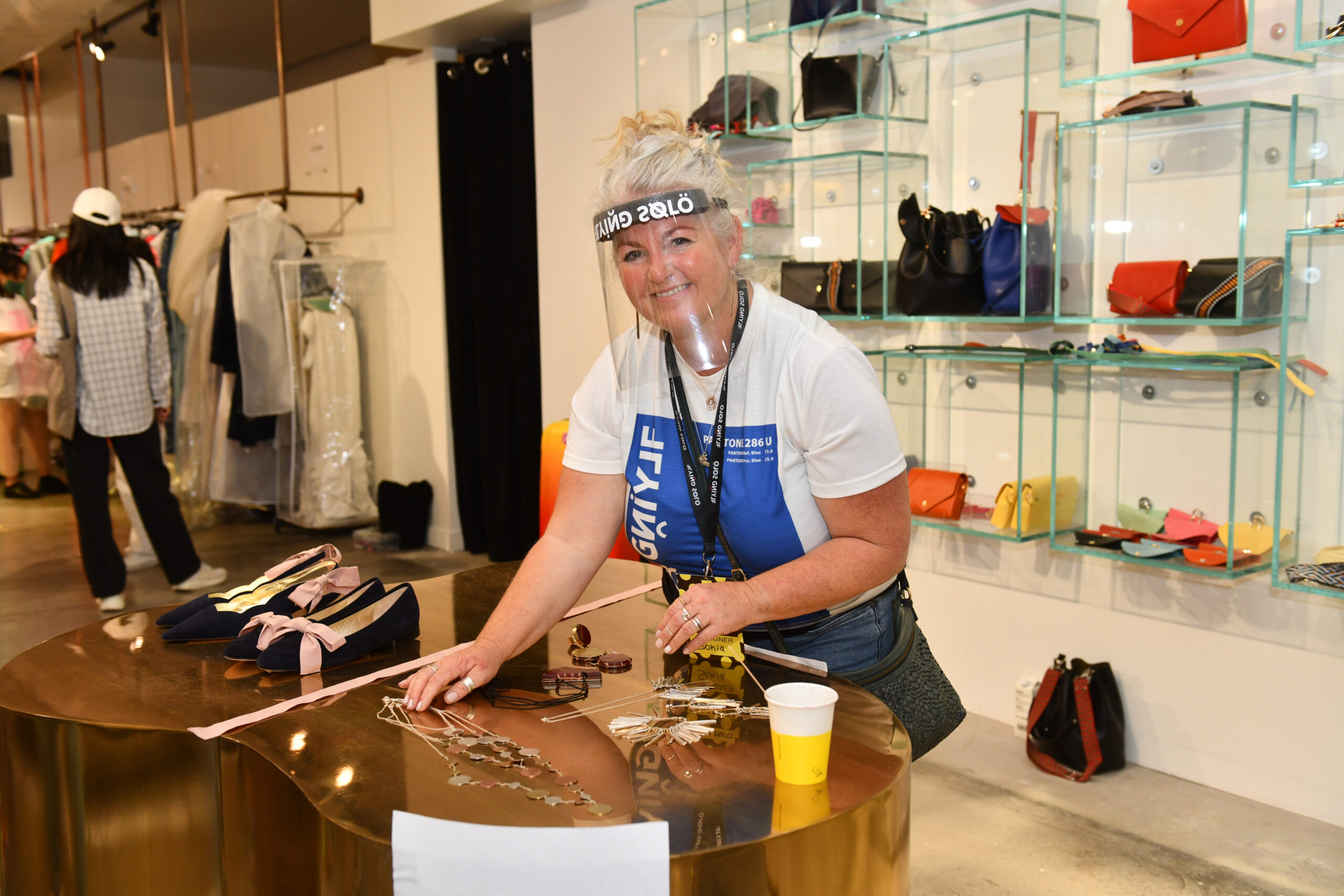 behind the scenes preparing for NYFW in New York, 2020